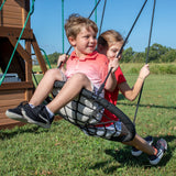 Cedar Cove Swing Set angle 3