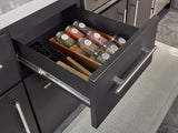 Edgemont Bay | U-Shape Outdoor Kitchen with Bar Seating, Grill & Pizza Oven angle 3