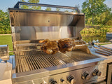 Edgemont Bay | U-Shape Outdoor Kitchen with Bar Seating, Grill & Pizza Oven angle 6