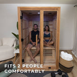 Rylan Indoor Infrared Sauna – 2 Person angle 7