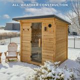 Henley Outdoor Cabin Sauna – 4-6 Person angle 7