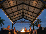 Lancaster | 16x14 Steel Gazebo with Gable Roof angle 11