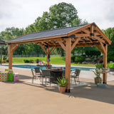 16x12 Norwood Gazebo angle 1