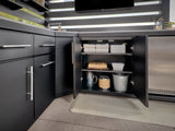 Langston | Covered Walk-In Outdoor Kitchen with Built-In Grill & Pizza Oven angle 17
