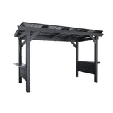 Rockport XL Steel Grill Gazebo angle 3