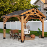 12x10 Norwood Gazebo angle 3