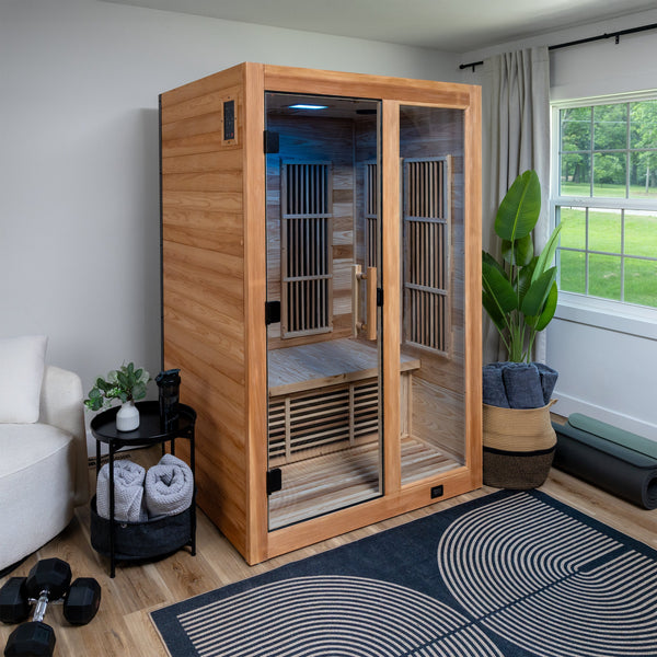 Rylan Indoor Infrared Sauna – 2 Person View 2 - Noxmow Official Hardware