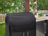 Lancaster | L-Shape Outdoor Kitchen with Built-In Grill & Pizza Oven angle 21