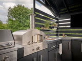 Langston | Covered Walk-In Outdoor Kitchen with Built-In Grill & Pizza Oven angle 7