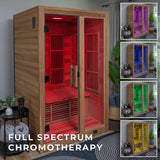 Rylan Indoor Infrared Sauna – 2 Person angle 11