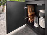 Emory | 9-Foot Outdoor Kitchen Island with Built-In Grill angle 15