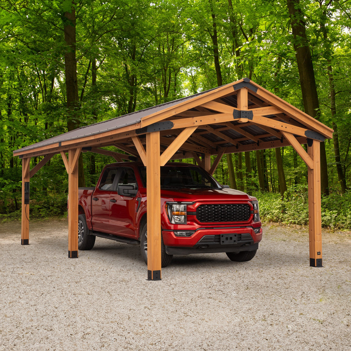 24x12 Norwood Carport/Gazebo - Noxmow Official Hardware