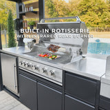 Fusion Flame 2 Outdoor Kitchen angle 5
