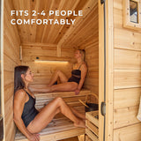 Henley Outdoor Cabin Sauna – 2-4 Person angle 9