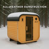 Lennon Outdoor Cube Sauna – 4-6 Person angle 8