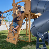 Dover Bay Swing Set with Tube Slide angle 7