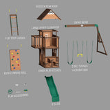 Spruce Hollow Swing Set angle 13