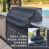 Fusion Flame 2 Outdoor Kitchen angle 20