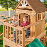 Edgewood Swing Set angle 4