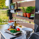 Fusion Flame Outdoor Kitchen angle 17