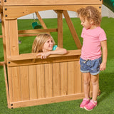 Edgewood Swing Set angle 7