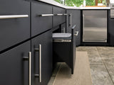 Emory | Corner Outdoor Kitchen Island with Built-In Grill & Pizza Oven angle 16