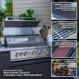 Fusion Flame Outdoor Kitchen angle 6
