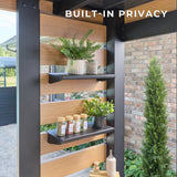 Fusion Flame 2 Outdoor Kitchen angle 16