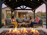 Lancaster | 14x14 Steel Gazebo with Gable Roof angle 11