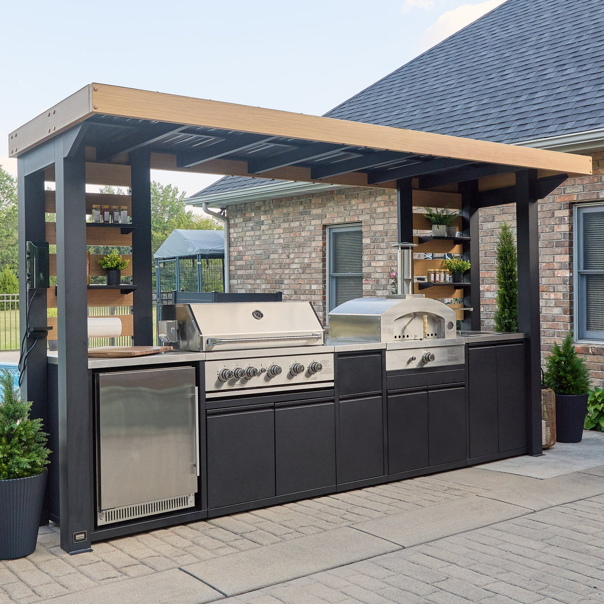 Fusion Flame 2 Outdoor Kitchen - Noxmow Official Hardware