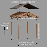 14x12 Norwood Gazebo angle 11