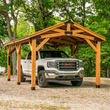 20x12 Norwood Carport/Gazebo angle 1