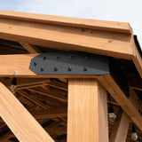 16x12 Norwood Gazebo angle 7