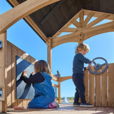 Dover Bay Swing Set with Tube Slide angle 10