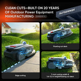 Sunseeker S4 Robot Mower + Blades Kit, Wire-Free Perimeter angle 5