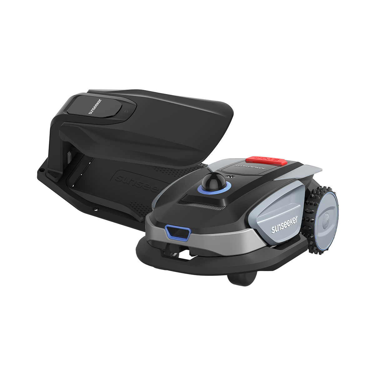Sunseeker S4 Wireless AI Robot Lawn Mower with Protective Garage Shelter - Noxmow Official Hardware