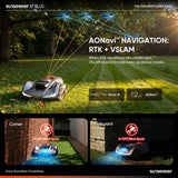 Sunseeker X7 Plus Robotic Lawn Mower | 1.5 Acres angle 3