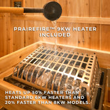 Henley Outdoor Cabin Sauna – 2-4 Person angle 5