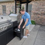 Fusion Flame 2 Outdoor Kitchen angle 24