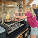 Timber Rock Outdoor Argentine Grill Cook Station angle 20