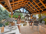 Emory | 9-Foot Outdoor Kitchen Island with Built-In Grill angle 18