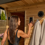 Henley Outdoor Cabin Sauna – 2-4 Person angle 13