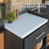 Timber Rock Outdoor Argentine Grill Cook Station angle 9