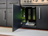 Lancaster | Covered Linear Outdoor Kitchen with Built-In Grill angle 15