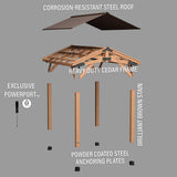 14x10 Norwood Gazebo angle 11