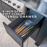 Fusion Flame Outdoor Kitchen angle 15