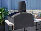 Lancaster | Galley Outdoor Kitchen with Built-In Grill & Pizza Oven angle 24