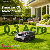 Sunseeker X3 Plus Wireless AI Robot Lawn Mower | 0.3 Acre angle 1