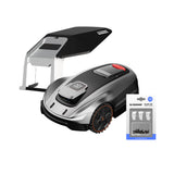 Sunseeker X5 Premium Bundle: Robot Mower with Garage & Blades Kit, No Boundary Wires angle 2