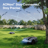 Sunseeker X5 Premium Bundle: Robot Mower with Garage & Blades Kit, No Boundary Wires angle 1